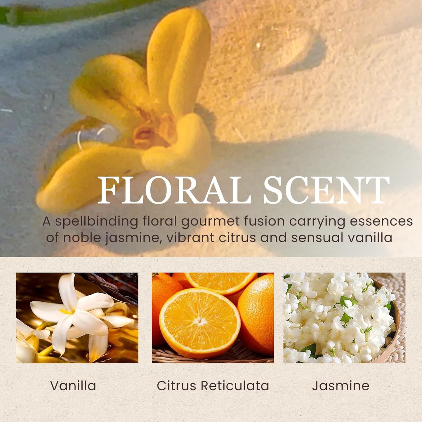 Hair Perfume for Women, Long Lasting Fragrance Hair & Body Perfume Mist, Vanilla Pheromone Spray for Hydrating Hair Shine & Frizz Control, Hair Perfume Oil for Odors Remove, 50ml