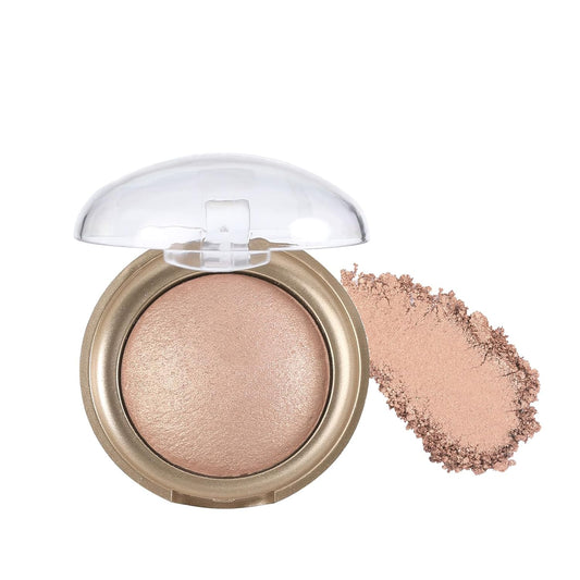 Baked Highlighter Contour Powder Sheer Pearl Shimmer Shades for Face Highlighter Makeup Brighten Up (304-Luminoso)