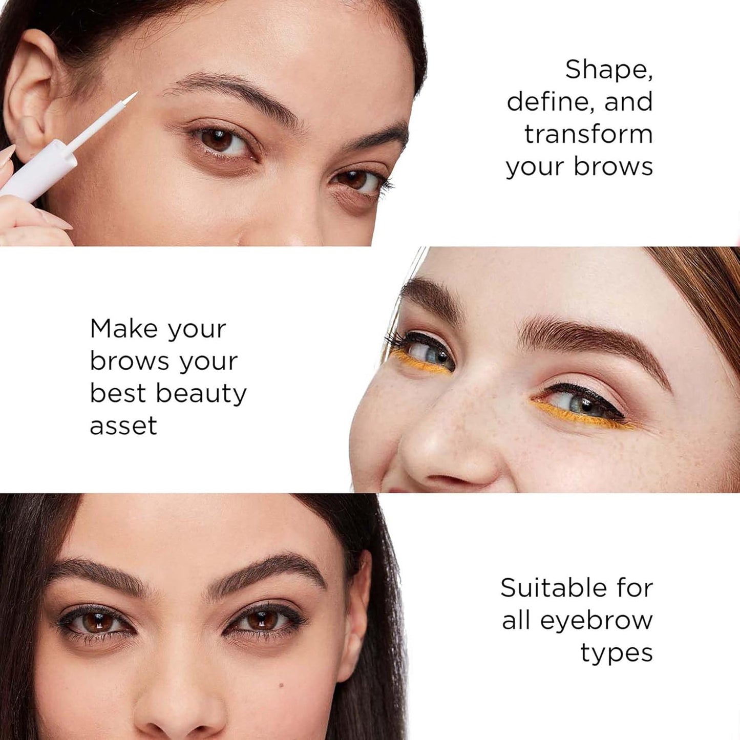 Arches and Halos Duo Luxury Brow Powder - Eyebrow Shaper and Color - Powder Compact with 2 Neutral Shades - Sunny Blonde - 0.1 oz