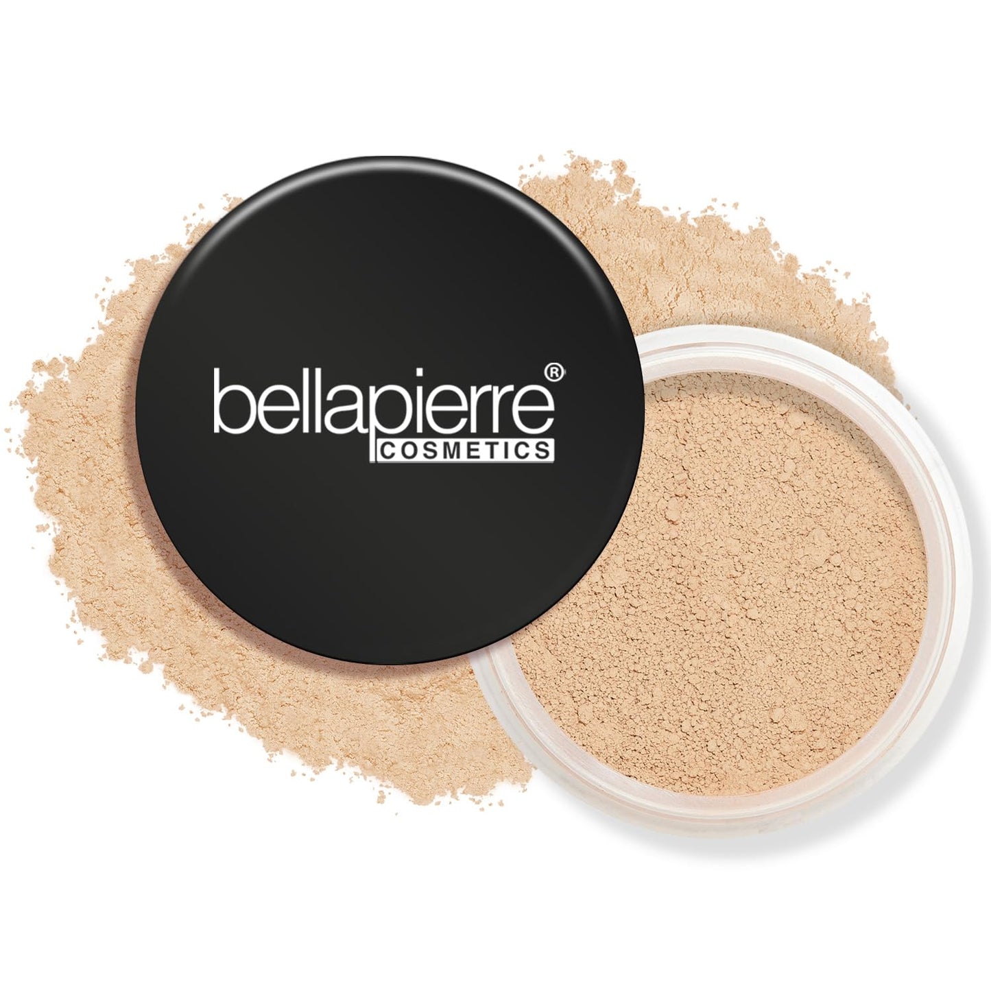Bellapierre Mineral Foundation SPF 15 – Loose Powder Foundation, Full Coverage Mineral Makeup with Matte Finish – Vegan, Cruelty Free, Hypoallergenic, Oil & Talc Free – 0.32 oz - Biscotti