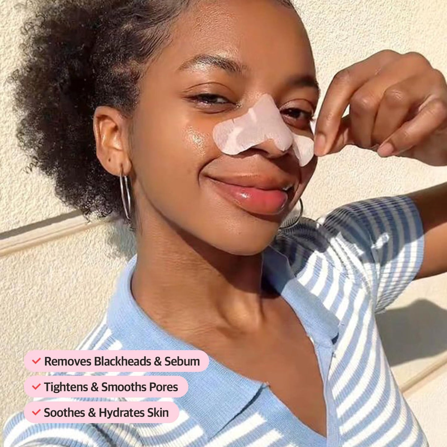 3-Step Blackhead Remover Nose Strips | Korean Skincare | Instant Blackhead & Clogged Pore Removal | Deep Cleansing, Sebum Control & Pore Tightening with Hydrolyzed Collagen | (3 Count)