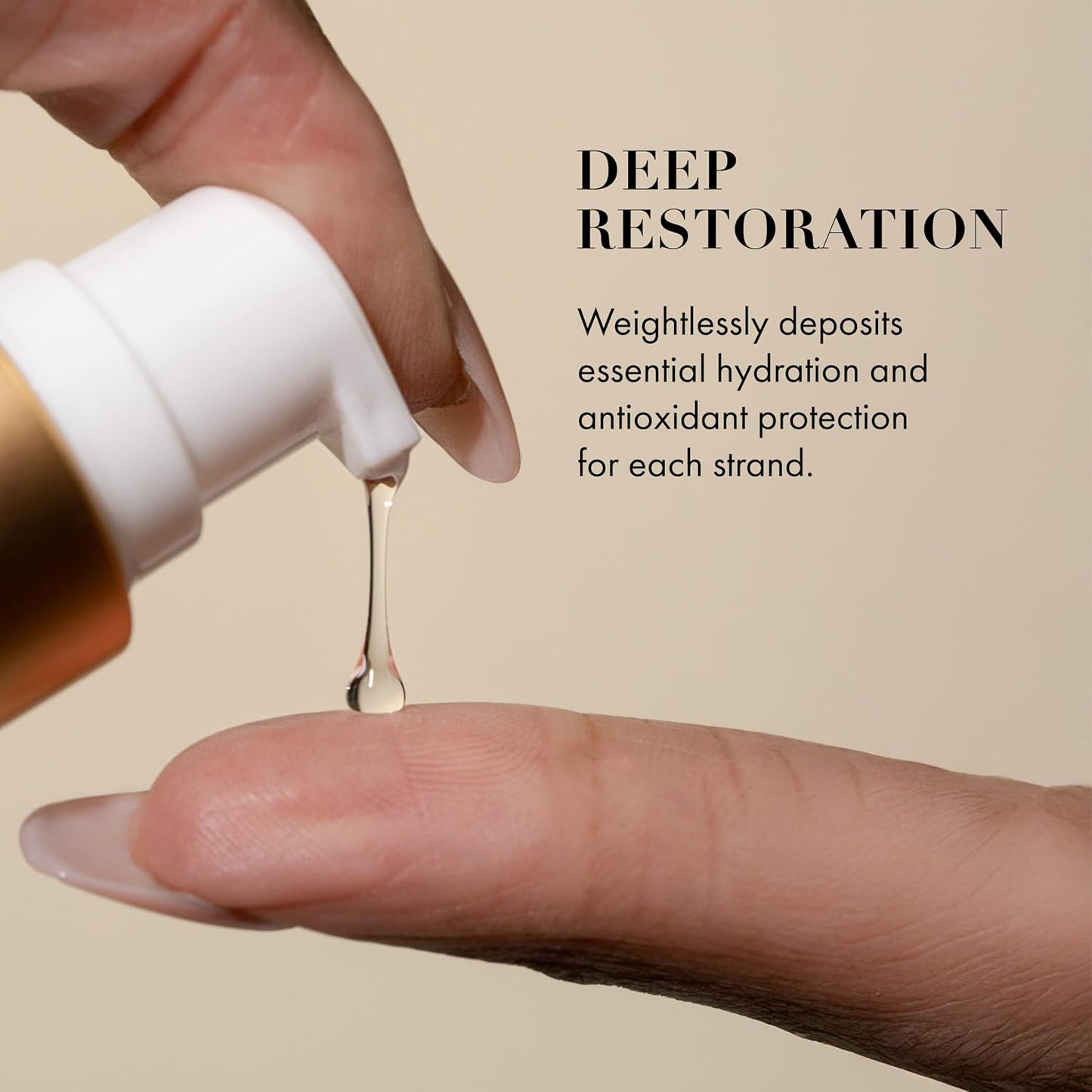 Goldie Locks Signature Hair Serum - Anti-Frizz and Humidity Control - Lightweight Shine Enhancer - Safe for Extensions and Color-Treated Hair - Protein-Free - 3.4 fl oz