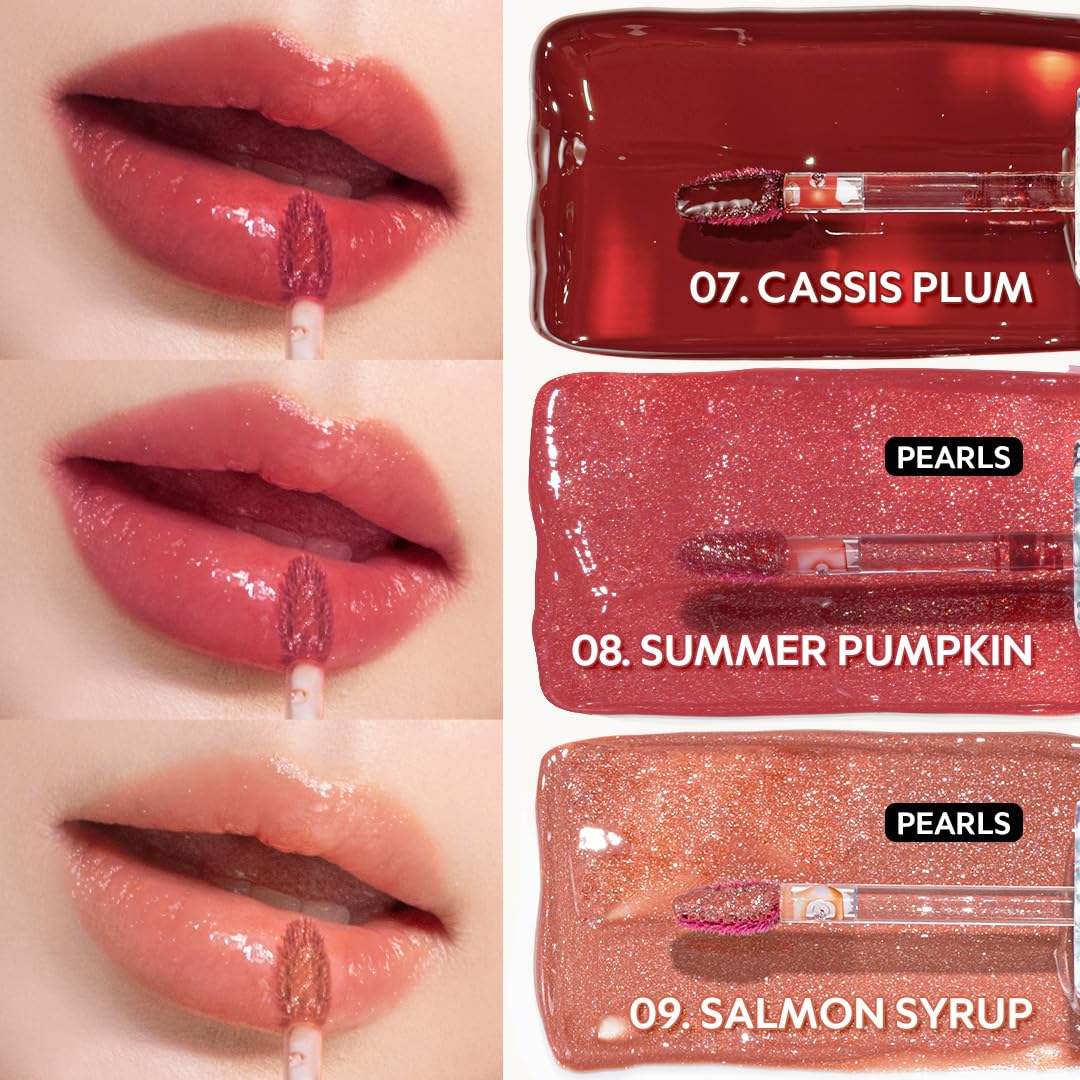 TIRTIR Waterism Tinted Lip Gloss #03 Sand Mond, 0.14 Fl Oz – Kiss Ready Lipgloss, 12H Long Lasting Non Sticky Natural Tinted Glow Korean Multiuse Cheek and Lip Tint for Women gift