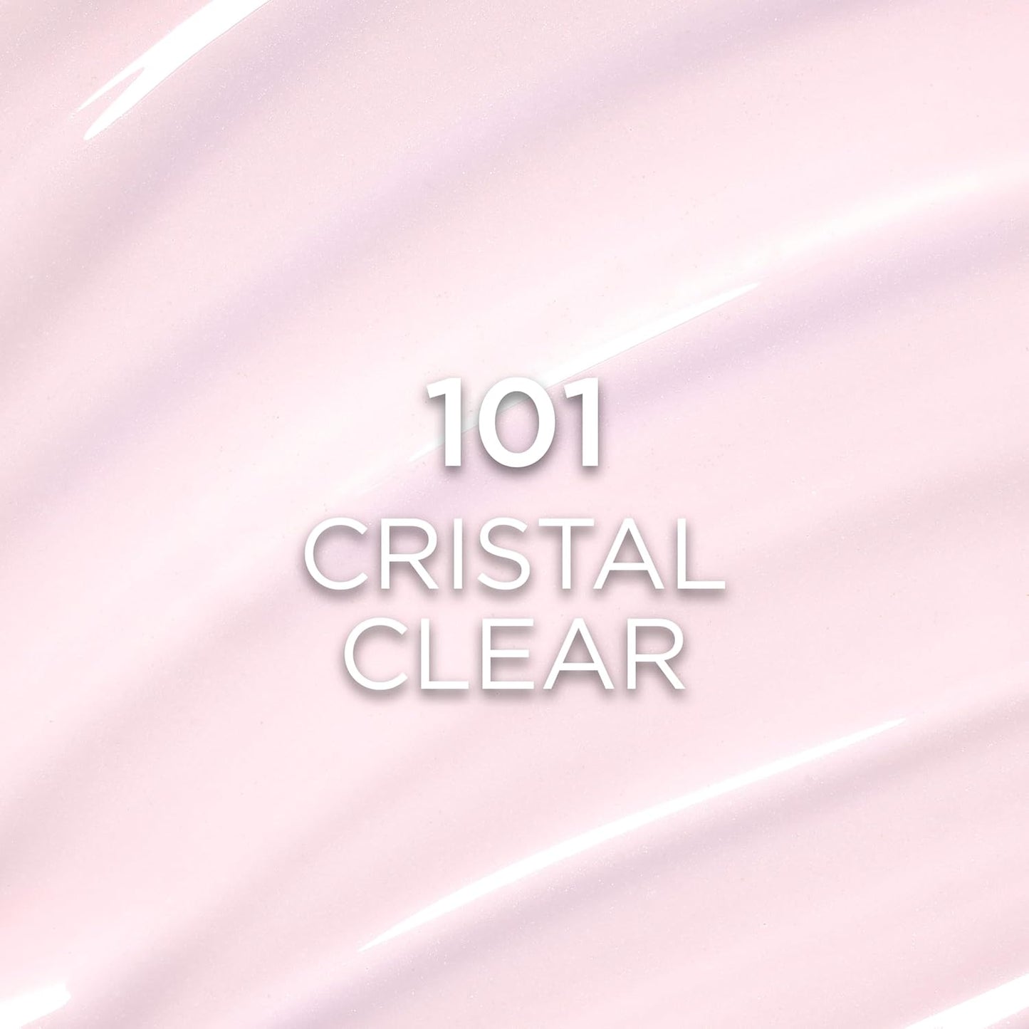 L'Oreal Paris Plump Ambition Hyaluron Lip Oil, 24 HR Lip Gloss with Hyaluronic Acid, Volumizing Formula with Glass-Like Shine, Cristal Clear 101, 0.16 Fl Oz