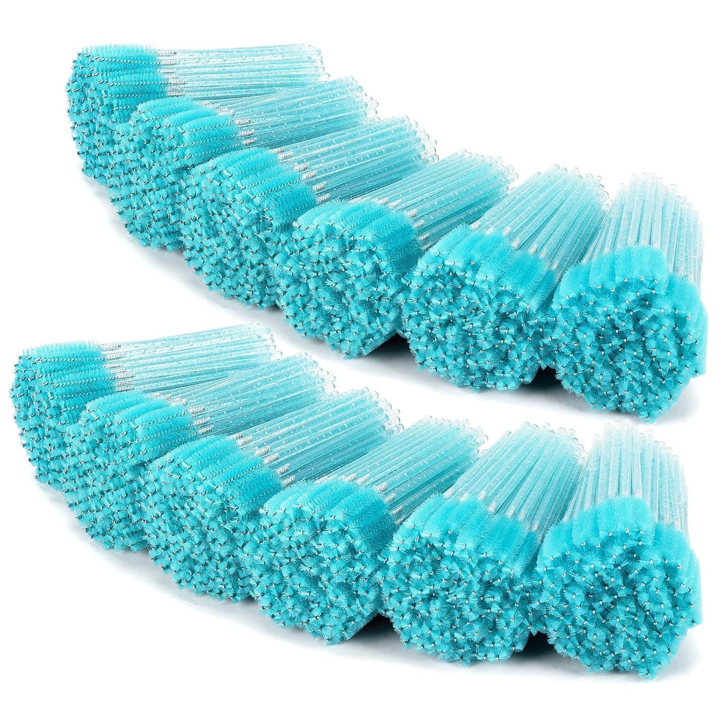Tbestmax 1200 Disposable Mascara Wands Eyelash Brush Spoolies for Eyebrow Eye Lash Extension, Makeup Brushes Applicators Kits - Blue