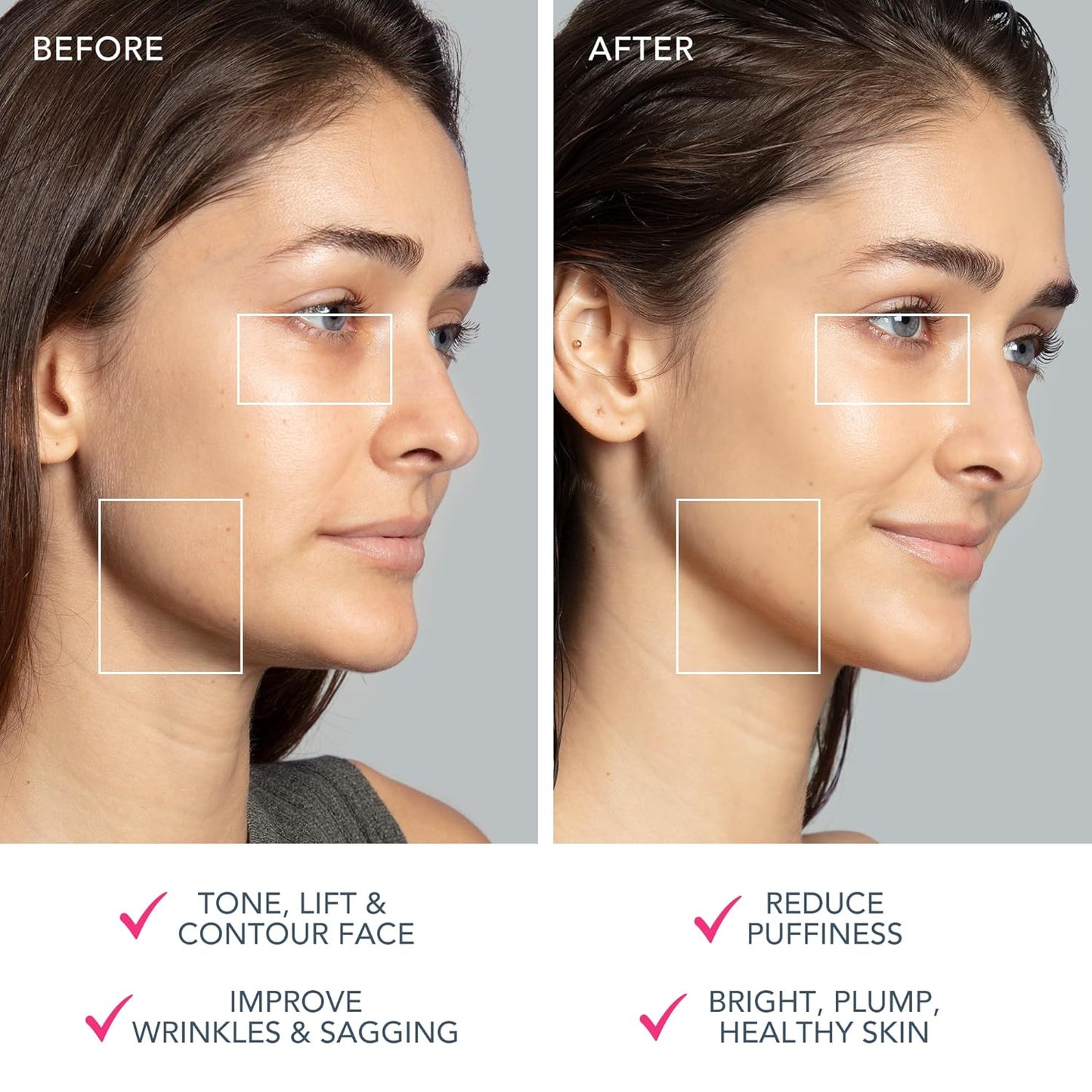 FOREO Bear 2 Advanced Toning Microcurrent Facial Device -Face Sculpting Tool - Firm & Contour - Non-Invasive - Increases Skin Care Absorption - Fuchsia