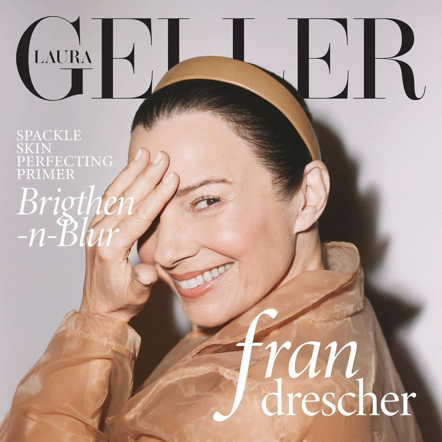LAURA GELLER NEW YORK Spackle Primer - Brighten-n-Blur - Super-Size 2 Fl Oz - Mattifying Makeup Primer for Mature Skin