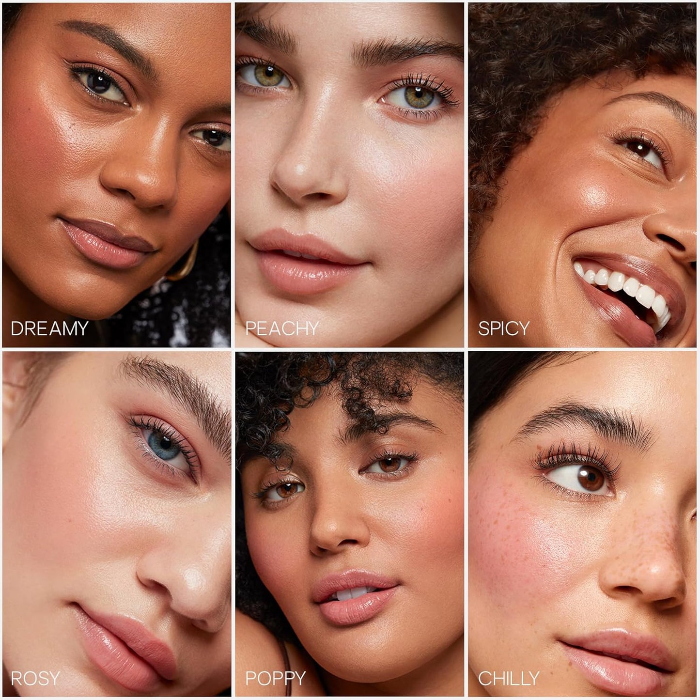 Saie Dew Liquid Blush for Cheeks - Hydrating Cream Blush Stick with a Blendable + Buildable Formula - Skincare Infused Dewy Cheek Tint for a Natural Flush - Glowy Makeup Essential - Spicy (.40 oz)