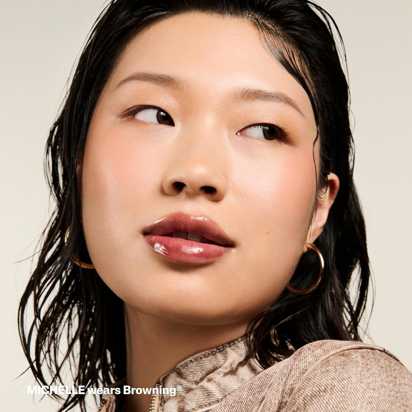 Cake Theory: Lip Tone Equalizing Oil | For Balanced Lip Color | Hydrating and High-Shine Blurring Lip Oil with Purple Brown Tint | Clean, Vegan, and Moisturizing Formula – 0.23 oz, Browning