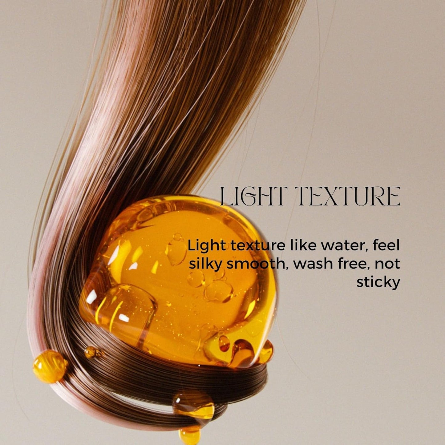 Hair Perfume Oil for Women (Lily Sandalwood), Argan Oil Heat Protection Spray for Dry, Damaged, Firzzy Hair Care, Long Lasting Fragrance Mist with Keratin & Elastin for Nourish & Smooth 2.7 fl oz