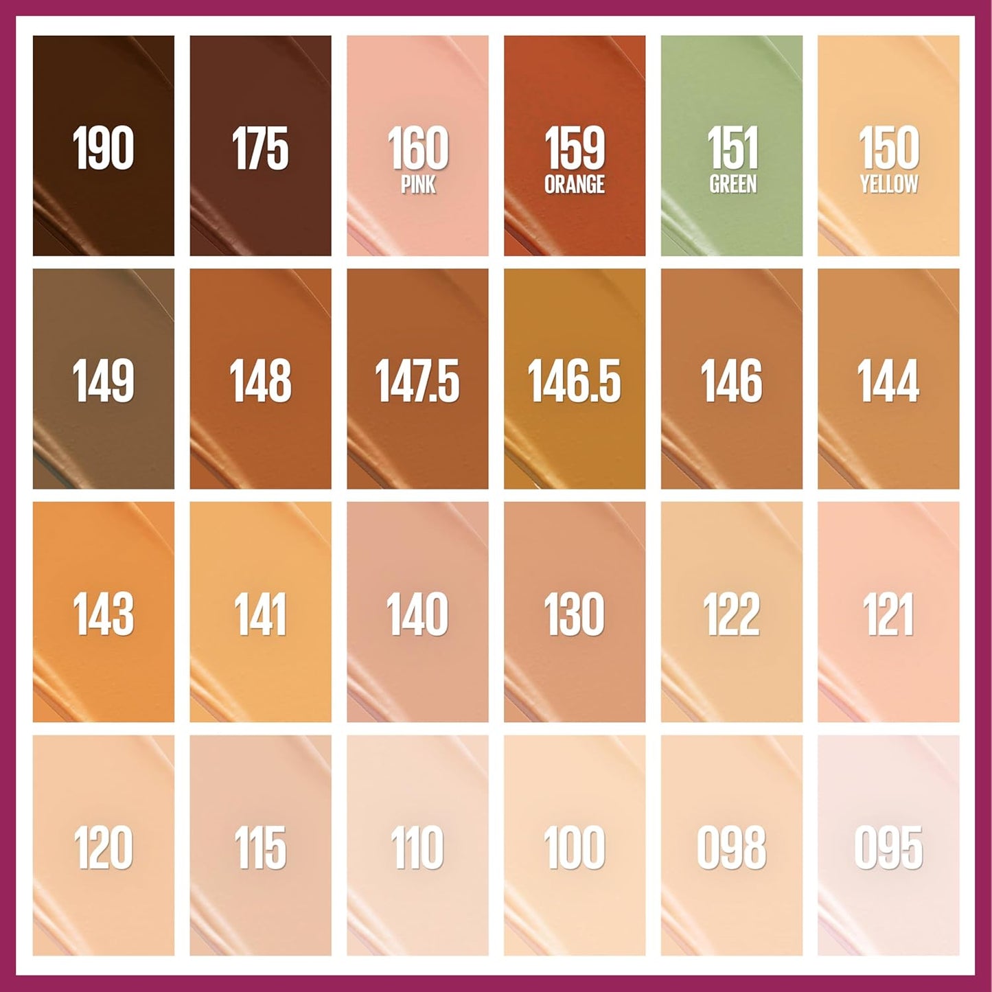 Maybelline Instant Age Rewind Instant Eraser Multi-Use Concealer, Crease-Resistant Coverage, Up to 12HR Moisturizing Wear, 190, 1 Count