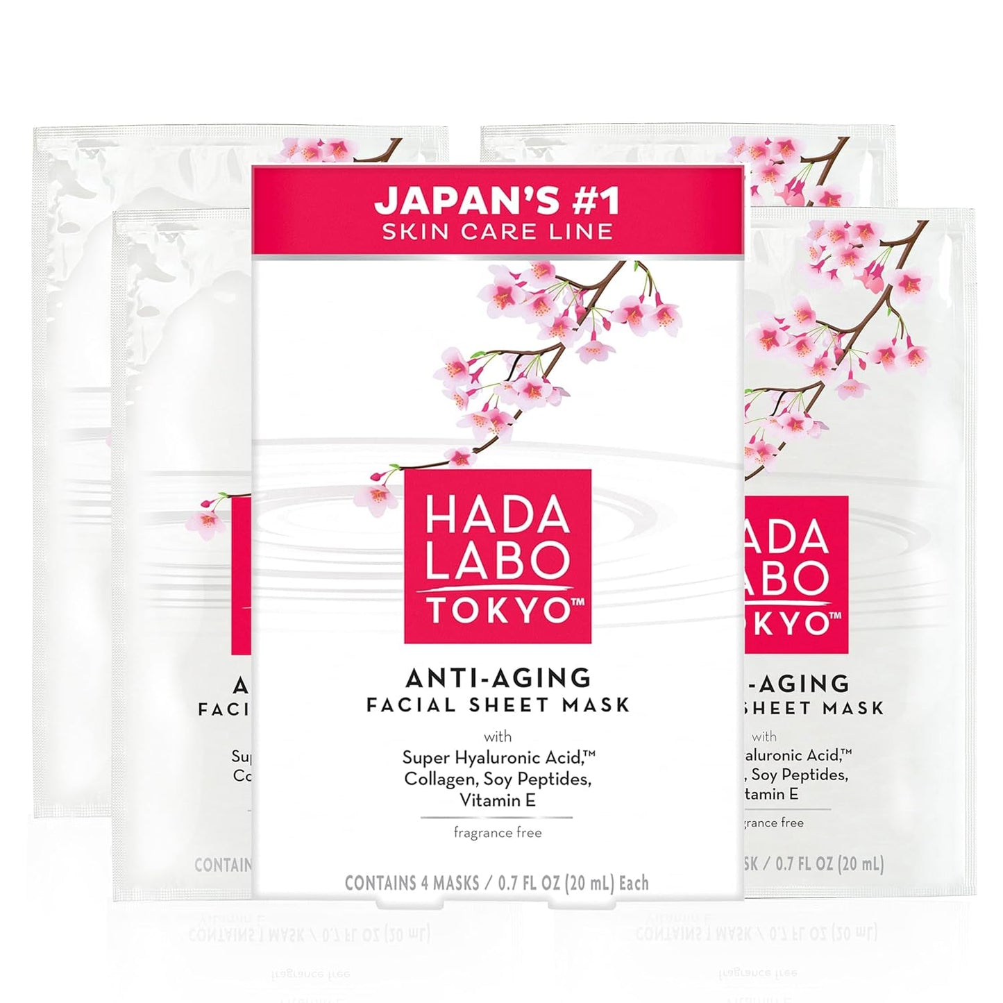 Hada Labo Tokyo Ultimate Anti-aging Facial Mask - 0.7 Oz