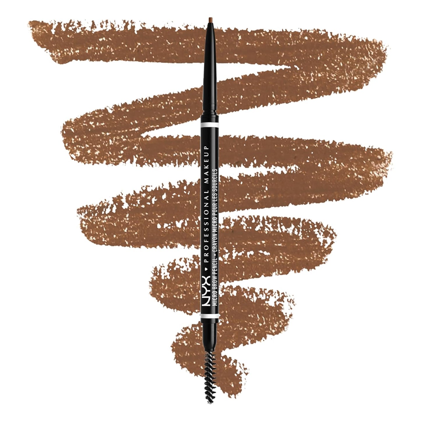 NYX PROFESSIONAL MAKEUP Micro Brow Pencil, Precise Eyebrow Pencil - Auburn