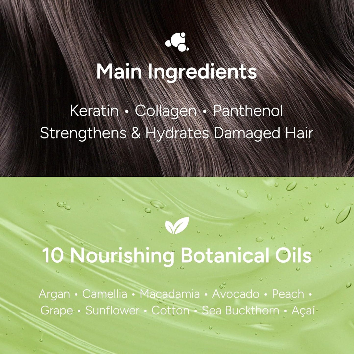 Perfumed Hair Oil & Serum – Korean Hair Essence for Shine, Damage Repair & Frizz Control – Argan Oils & Amino Acids – Sulfate & Paraben-Free – Peach Floral Musk, 100ml / 3.38 fl oz