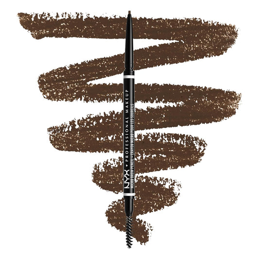 NYX PROFESSIONAL MAKEUP Micro Brow Pencil, Precise Eyebrow Pencil - Brunette