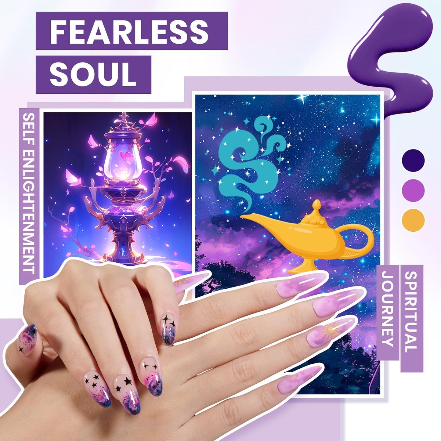 Beetles Gel Nail Polish Kit with UV Light 68 PCS Set 35 Colors Pastel Red Gel Polish with Base and Matte&Glossy Top Coat Soak Off Gel Nail Kit All Year Manicure Tools Gifts for Women