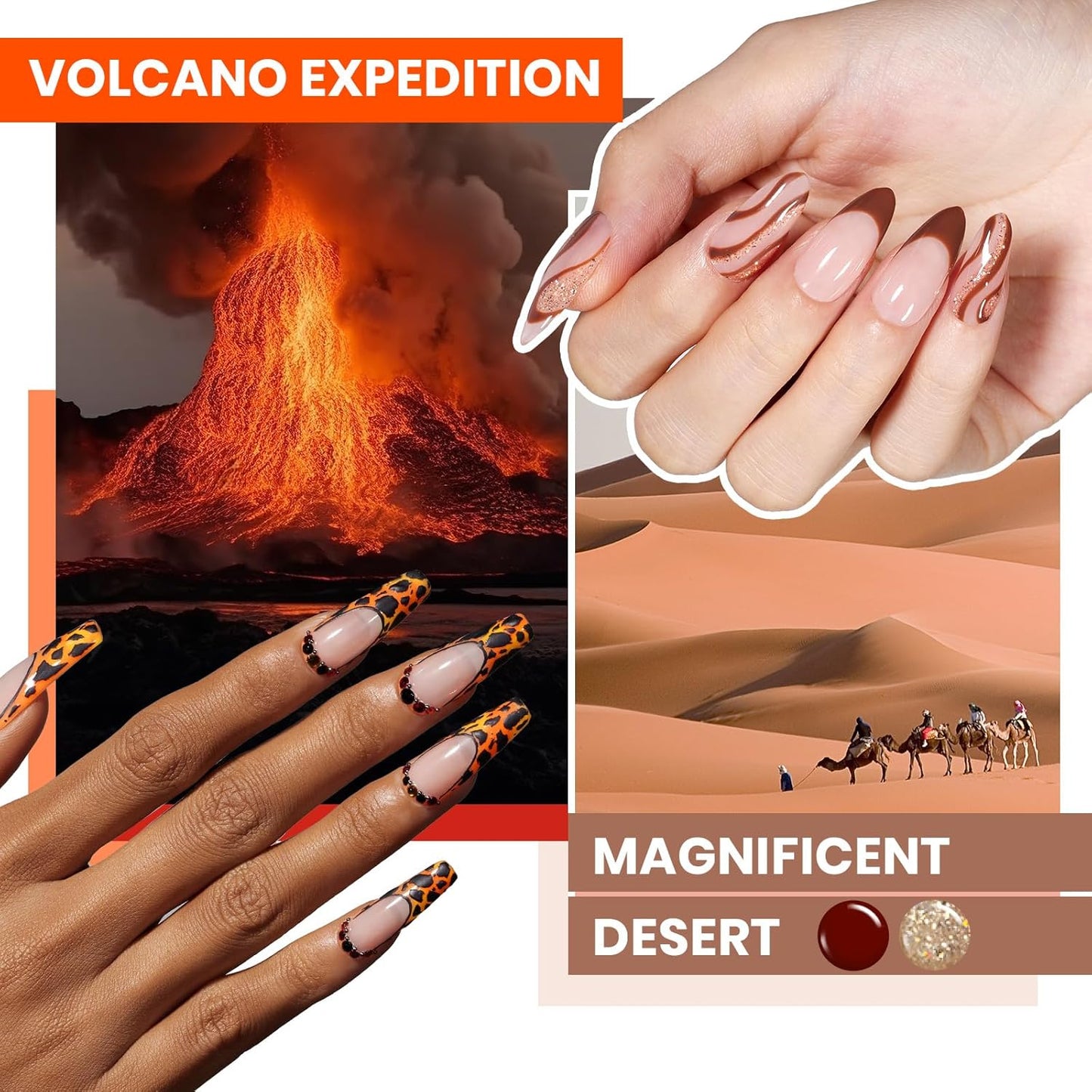 Beetles Gel Nail Polish Set 77 Pcs 60 Colors Cat Eye Gel Nail Kit Fall Winter Red Nude White Polish Nail Kit with Base Top Coat UV DIY Art Tool Home Gifts for Women World Travel