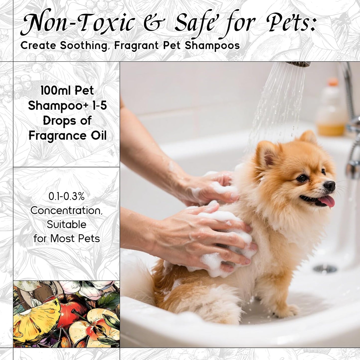 HIQILI Sandalwood Cipher Fragrance Oil for Diffuser, Inspired by Srge-L.tens StalMajus-cvle, Candle & Soap, Perfume & Body Oil Making- Have Gourmand Notes, Long-Lasting- 5.07 Fl Oz