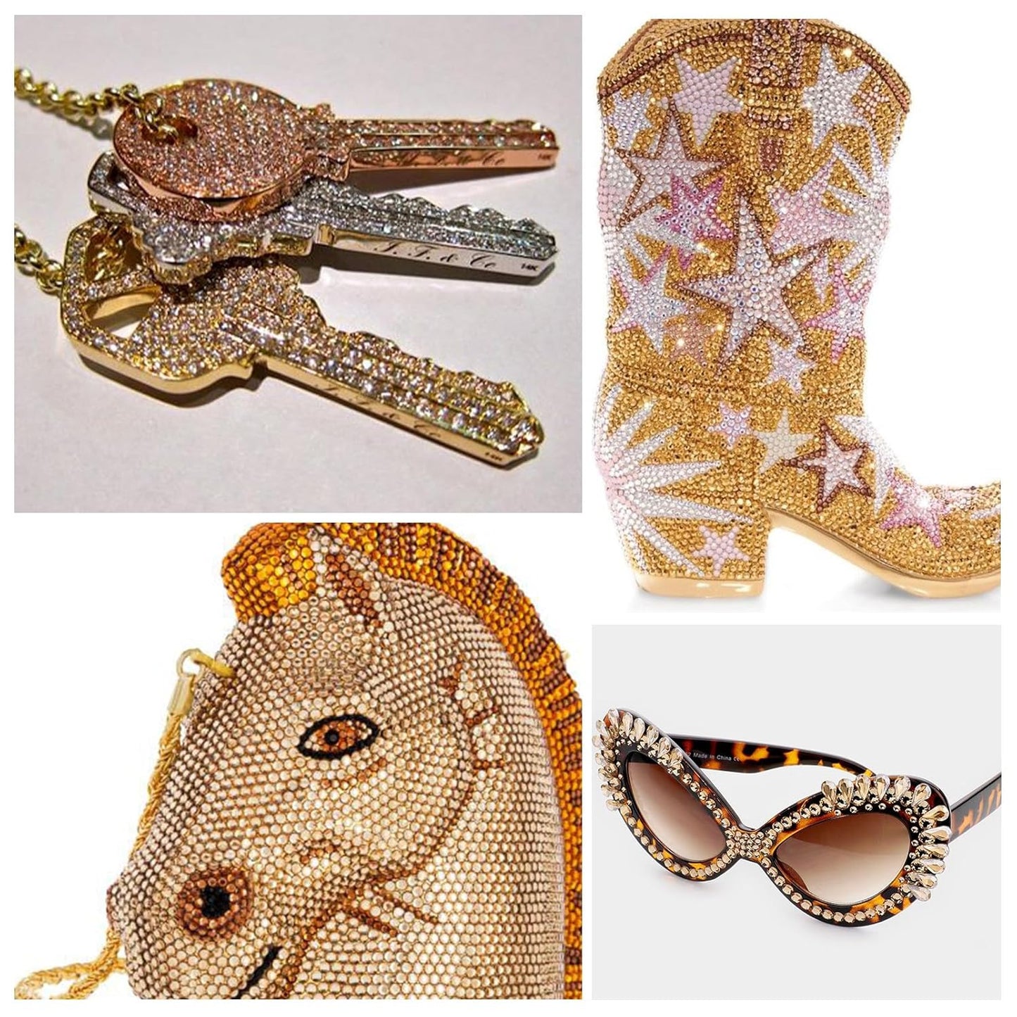 1440Pcs Dawn Light Crystal Rhinestones,Glass Flatback Rhinestones Small Gemstones for Nail Face Makeup Art Crafts Clothes Decoration-(SS10,2.8mm,Dawn Light)