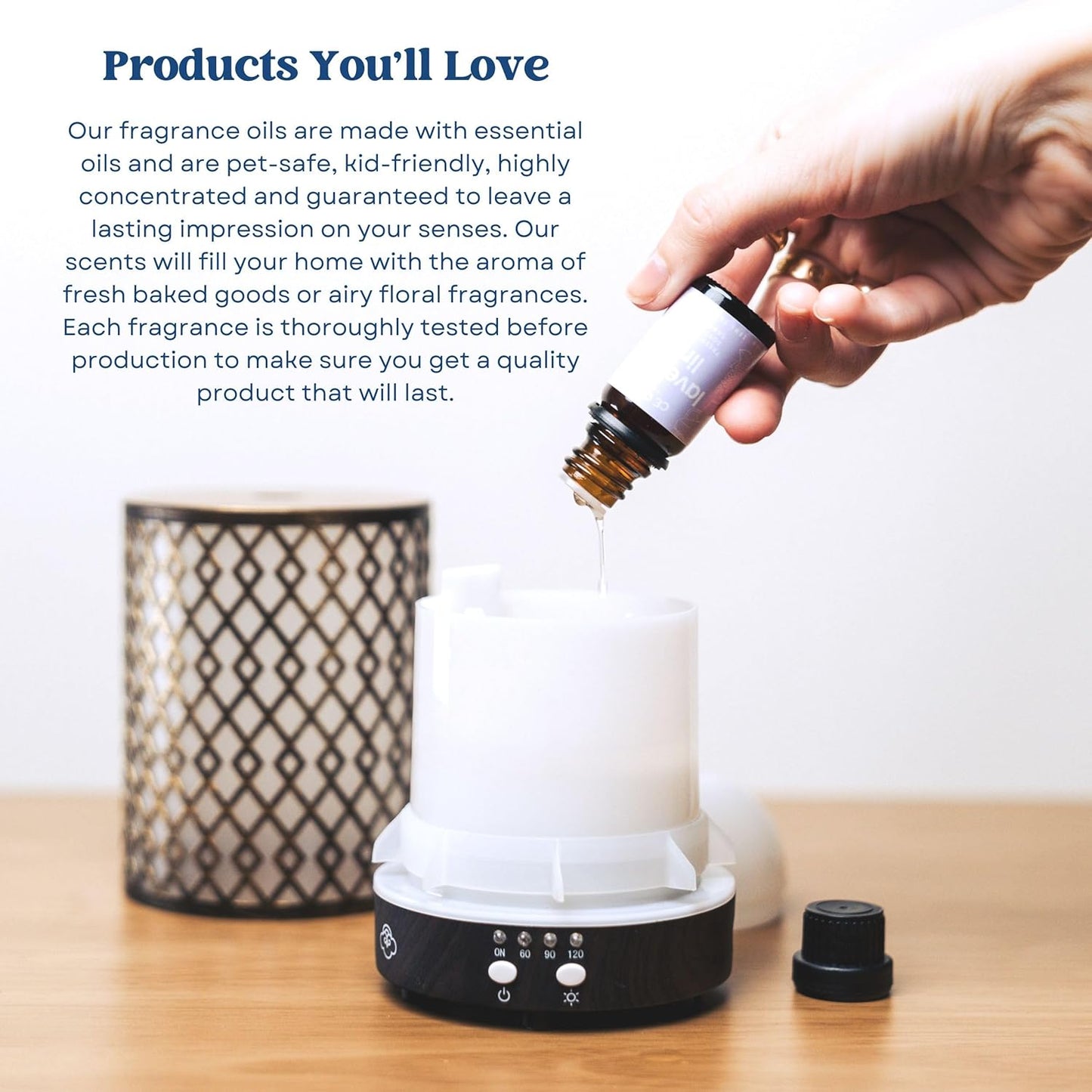 CANDECraftCo Premium Fragrance Oil – Diffuser Oils Fragrances Scented for Home, Candle Soap Making Supplies, Aromatherapy Blends for House (0.34 Fl Oz) (2-Pack, Apple + Mahogany)