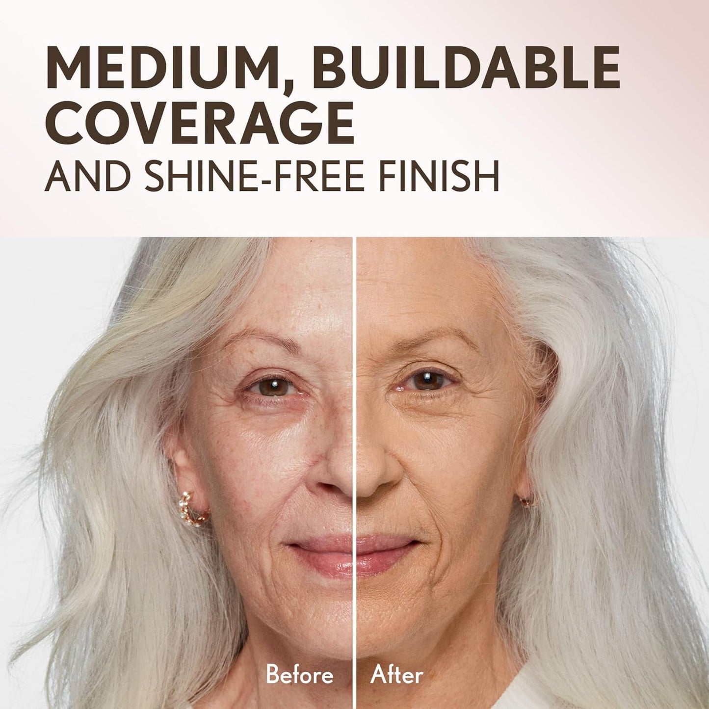 Covergirl Clean Invisible Pressed Powder, Lightweight, Breathable, Vegan Formula, Light Beige 133, 0.38oz (Pack of 5)