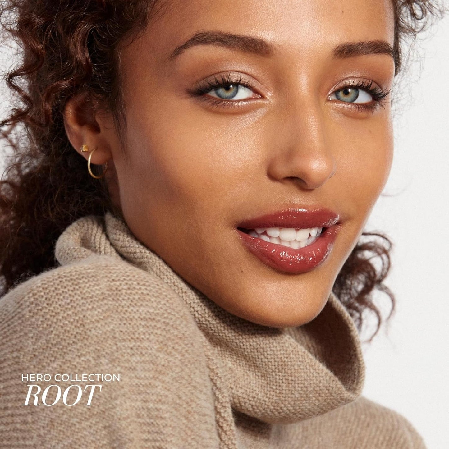 FITGLOW Beauty Lip Colour Serum | Hydrating Lip Gloss | Plumping Anti-Aging Lip Treatment | Natural Shine with Pomegranate Sterols & Collagen | Buildable Color for Dry Chapped Lips | Root - 10g