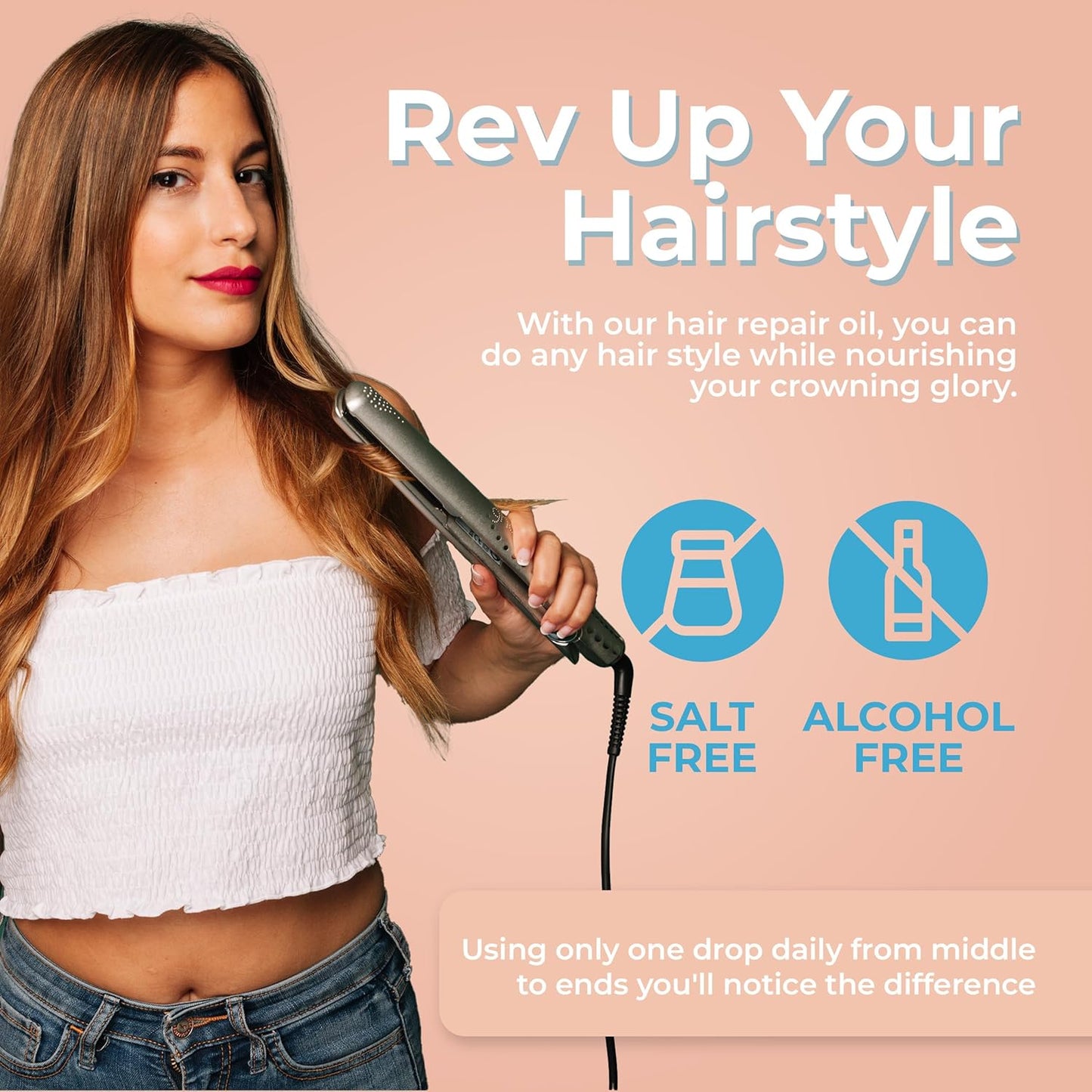 Chia Oil 2 oz / 60 ml - Instant Repair For Damaged Hair - Eliminates Frizz, Dryness - Adds Silkiness - Absorbs Fully & Quickly - Color Safe - Read our REAL Reviews