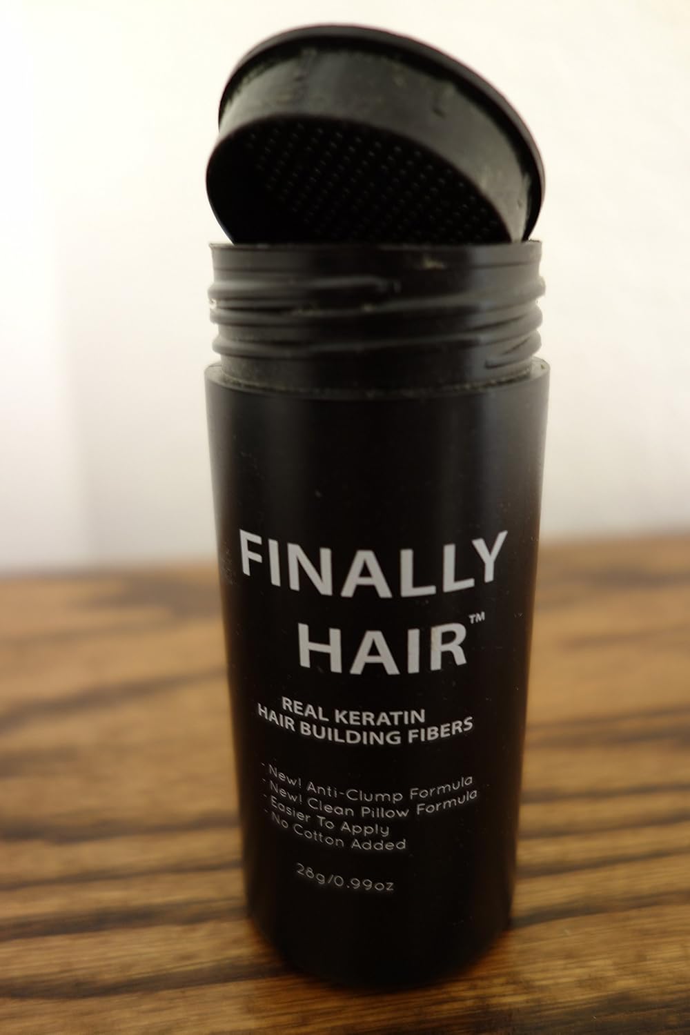 Finally Hair Building Fibers Medium Blond 28g Bottle of Fibers and Finally Hair 120ml 4.1 Oz. Bottle Hair Loss Concealer (Medium Blonde (Light Medium Blonde))
