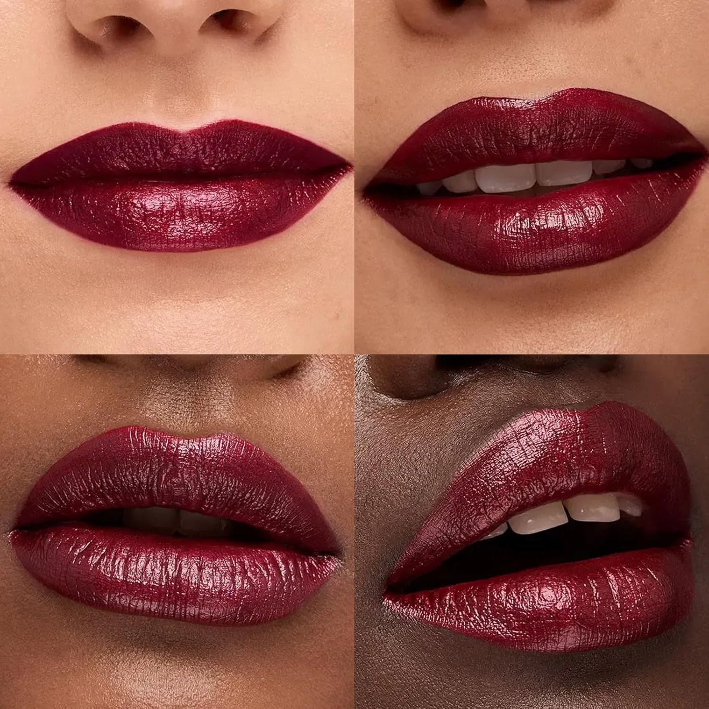 FOCALLURE Glisten Opal Shine Lipstick, High Impact Lip Color, Moisturizing Tinted Lip Balm, Lightweight & Hydrating Formula for Lip Care, KILLER QUEEN