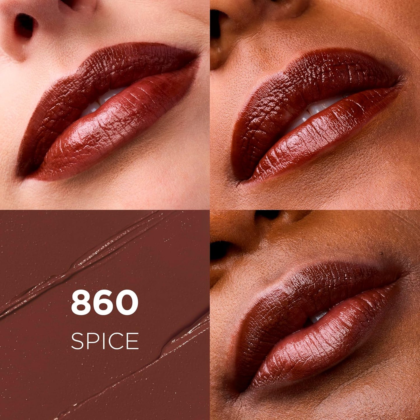 L'Oreal Paris Makeup Colour Riche Original Creamy, Hydrating Satin Lipstick, 860 Spice,1 Count